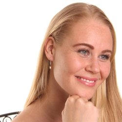 Raindrop reringe - "Crystal Golden Shadow"/slv